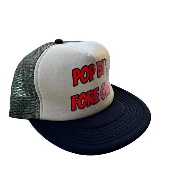 Trucker Hat Golf Cap OS One Size Funny District Snapback Pop by Fore Camo Y2K - Picture 2 of 12
